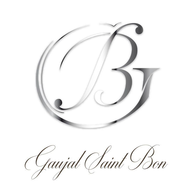 Design du logo Gaujal Saint Bon - Picpoul de Pinet - version argent