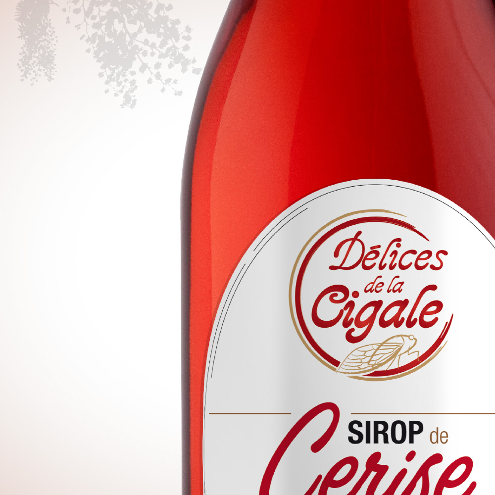 Design logo de sirop artisanal