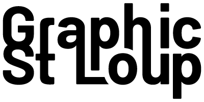Logo noir Graphic Saint-Loup